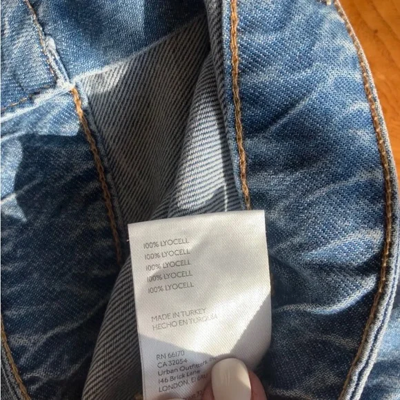 Free People Dreamweaver Denim Skirt - Picture 9 of 9